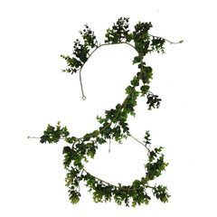 (2 pack) Mainstays 6' Artifical Green Boxwood Decorative Garland, Not in Pot.