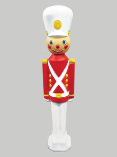 PMU Christmas Light-Up Toy Soldier 31 Inch Christmas Decoration Perfect Décor for Home, Lawn, Yard, Indoor and Outdoor - 31 Inch Toy Soldier (2/pkg)Pkg/1