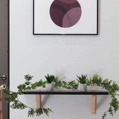 (2 pack) Mainstays 6' Artifical Green Boxwood Decorative Garland, Not in Pot.