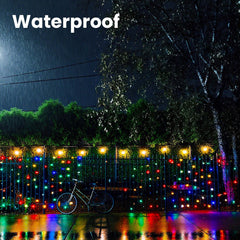 200FT Fairy Lights Plug In, 600 Led Starry Twinkle String Lights, Rainbow Christmas Light, 8 Lighting Modes, for Wedding Indoor Outdoor Patio Garden Decoration